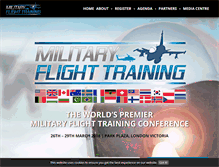 Tablet Screenshot of militaryflighttraining.com